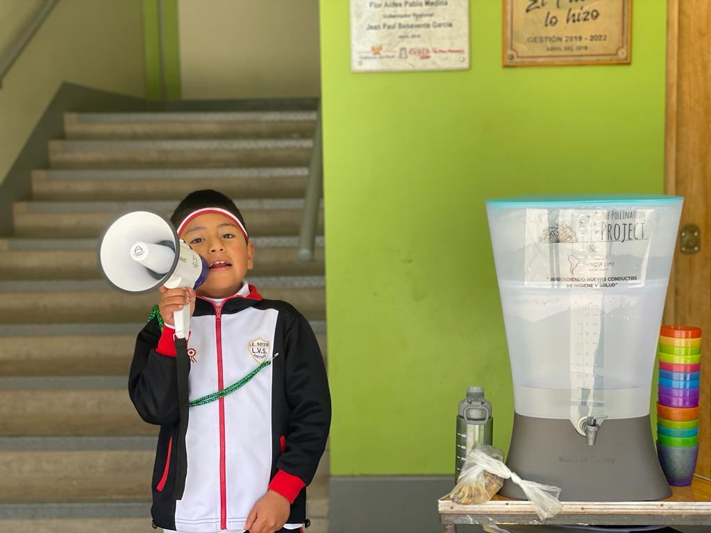 The environmental brigade continues in Huancaro