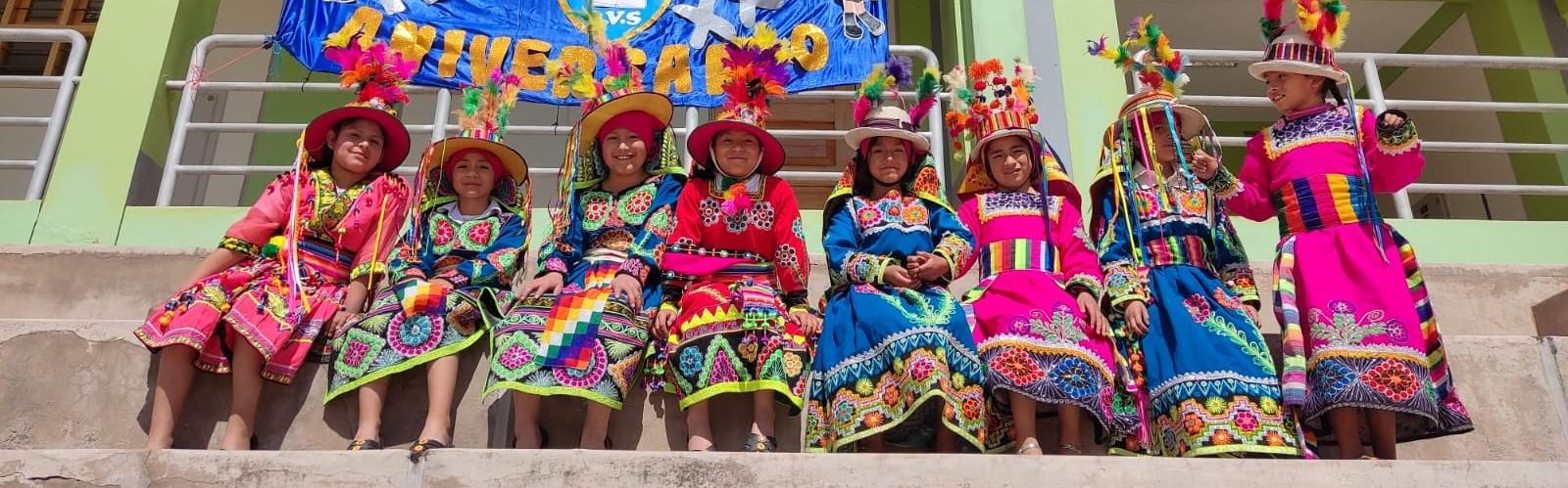 Anniversary school in Huancaro